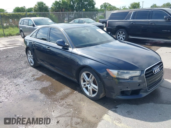 2014 Audi A6 Premium Plus with VIN WAUDFAFC7EN052529, listed as a IAAI auction lot 42667659 with 143,668 mi miles and . Bid and sale history available at DreamBid. Image 1.