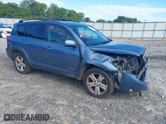 2006 Toyota RAV4 Sport with VIN JTMZK32VX65005116, listed as a IAAI auction lot 42706208 with 201,935 mi miles and . Bid and sale history available at DreamBid. Image 1.