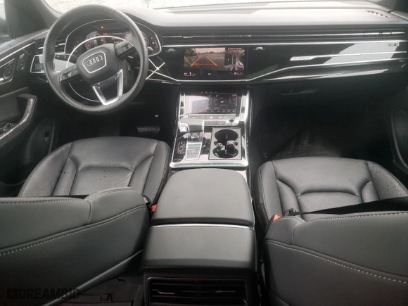 2022 Audi Q8 Premium Plus with VIN WA1EVBF12ND025446, listed as a Copart auction lot 74586734 with 19,886 mi miles and Salvage Title. Bid and sale history available at carsss.com. Image 8.