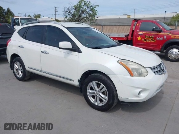 2012 Nissan Rogue S with VIN JN8AS5MT2CW272460, listed as a IAAI auction lot 41991586 with 155,301 mi miles and . Bid and sale history available at DreamBid. Image 1.