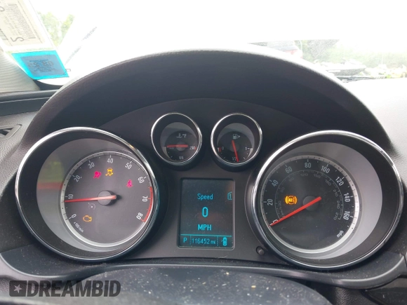 2012 Buick Regal Turbo Premium 3 with VIN 2G4GU5GV3C9190321, listed as a IAAI auction lot 42603218 with 116,452 mi miles and . Bid and sale history available at DreamBid. Image 7.