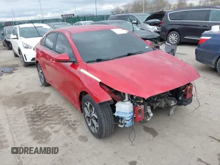 2021 Kia Forte FE with VIN 3KPF24AD9ME338197, listed as a IAAI auction lot 42018091 with 95,509 mi miles and . Bid and sale history available at carsss.com. Image 1.