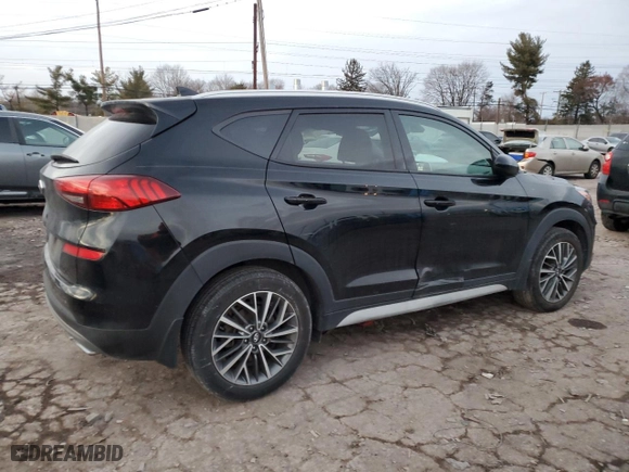 2019 Hyundai Tucson Night with VIN KM8J33AL3KU932061, listed as a Copart auction lot 88005505 with 62,692 mi miles and Salvage Title. Bid and sale history available at carsss.com. Image 3.