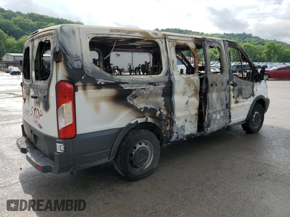2018 Ford Transit Passenger XL с VIN 1FMZK1ZM1JKA35595, выставлен на аукционе Copart как лот 59886145 с пробегом Не указан миль и Списание • Salvage title. История ставок и продаж доступна на DreamBid. Изображение 3.