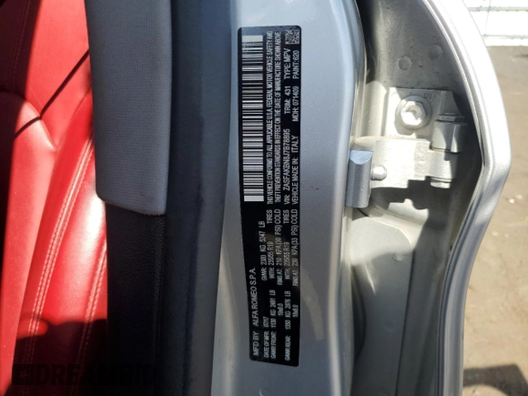 2018 Alfa Romeo Stelvio Ti with VIN ZASFAKBN8J7B78895, listed as a Copart auction lot 54247365 with 125,837 mi miles and Salvage Title. Bid and sale history available at carsss.com. Image 12.