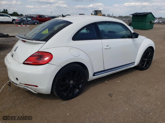 2012 Volkswagen Beetle 2.0T Turbo with VIN 3VWV67AT6CM643862, listed as a Copart auction lot 63781194 with 66,016 mi miles and Salvage Title. Bid and sale history available at carsss.com. Image 3.