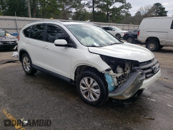 2013 Honda CR-V EX-L with VIN 5J6RM3H76DL022405, listed as a Copart auction lot 45805295 with 227,924 mi miles and Salvage Title. Bid and sale history available at DreamBid. Image 4.