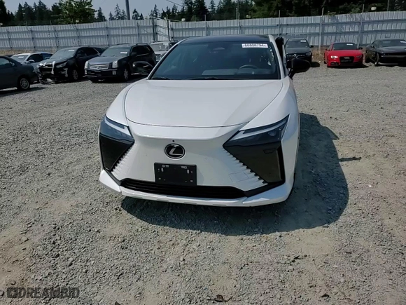2023 Lexus RZ with VIN JTJAAAAB7PA020545, listed as a Copart auction lot 66806794 with 7,177 mi miles and Salvage Title. Bid and sale history available at carsss.com. Image 11.