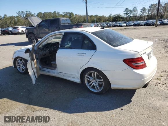 2013 Mercedes-Benz C-Class C 250 Sport with VIN WDDGF4HB3DR253122, listed as a Copart auction lot 49396745 with 199,409 mi miles and Salvage Title. Bid and sale history available at carsss.com. Image 2.