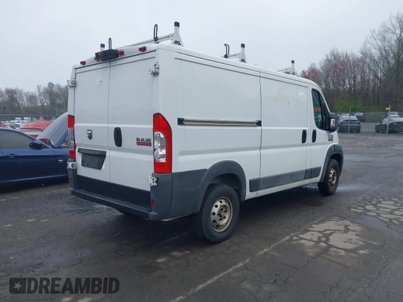 2014 Ram ProMaster Cargo with VIN 3C6TRVAG8EE125507, listed as a IAAI auction lot 42090799 with 183,848 mi miles and . Bid and sale history available at carsss.com. Image 4.
