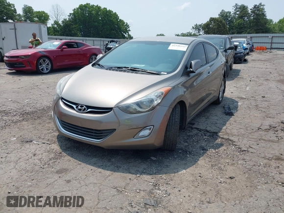 2013 Hyundai Elantra GLS with VIN 5NPDH4AE9DH441145, listed as a IAAI auction lot 42348156 with 111,049 mi miles and . Bid and sale history available at DreamBid. Image 2.