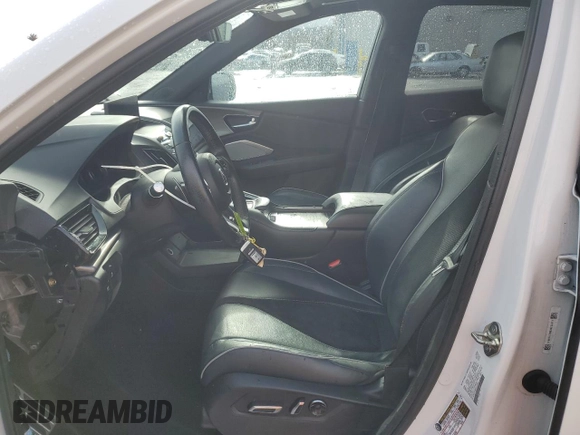 2021 Acura RDX w/A-Spec Package with VIN 5J8TC2H60ML010963, listed as a Copart auction lot 44307295 with 45,596 mi miles and Salvage Title. Bid and sale history available at carsss.com. Image 7.