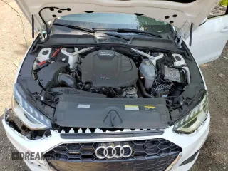 2020 Audi A4 Premium Plus with VIN WAUENAF48LA043648, listed as a Copart auction lot 58335355 with 33,101 mi miles and Salvage title. Bid and sale history available at DreamBid. Image 11.