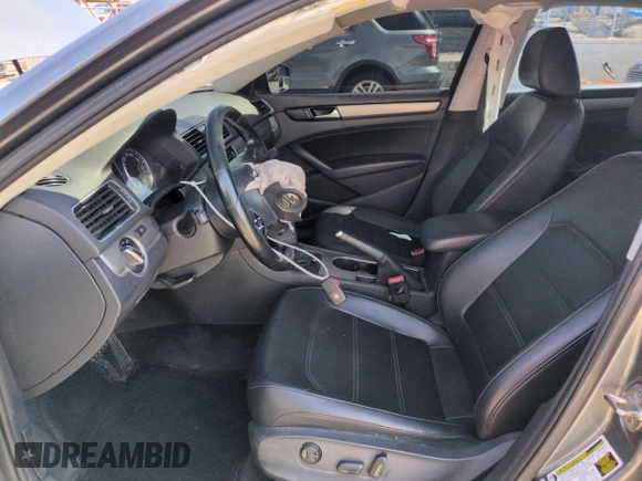2015 Volkswagen Passat SE with VIN 1VWBS7A35FC014128, listed as a Copart auction lot 51010485 with 154,263 mi miles and Salvage title. Bid and sale history available at DreamBid. Image 7.