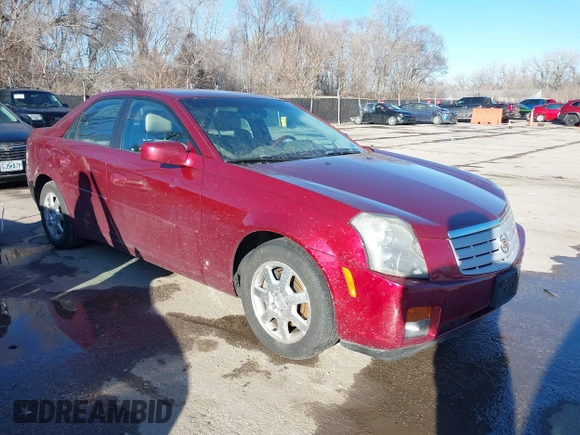 2006 Cadillac CTS with VIN 1G6DM57TX60149661, listed as a IAAI auction lot 41707163 with 108,218 mi miles. Bid and sale history available at carsss.com. Image 1.