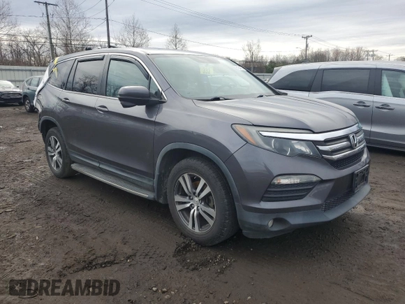 2018 Honda Pilot EX-L with VIN 5FNYF6H59JB008024, listed as a Copart auction lot 51044375 with Not Provided miles and Salvage Title. Bid and sale history available at carsss.com. Image 4.