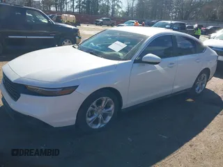 2023 Honda Accord Sedan LX with VIN 1HGCY1F25PA025566, listed as a IAAI auction lot 41631112 with 42,674 mi miles. Bid and sale history available at carsss.com. Image 18.
