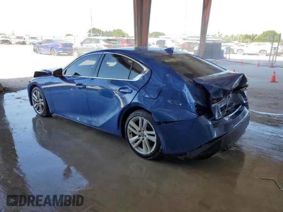 2023 Lexus IS 300 z VIN JTHCA1D22P5127288, wystawiony jako Copart lot #53607865 z przebiegiem 20 936 mil mil oraz Szkoda całkowita • Salvage title. Historia ofert i sprzedaży dostępna na DreamBid. Obrazek 2.