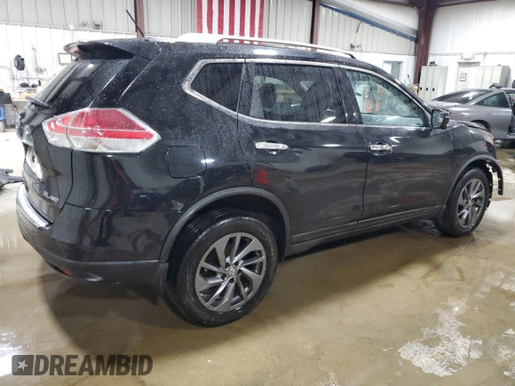 2016 Nissan Rogue S with VIN JN8AT2MV1GW131236, listed as a Copart auction lot 52955615 with 94,395 mi miles and Salvage Title. Bid and sale history available at carsss.com. Image 3.