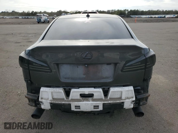 2010 Lexus IS 250 with VIN JTHCF5C24A2034128, listed as a Copart auction lot 54270325 with 81,422 mi miles and Salvage Title. Bid and sale history available at carsss.com. Image 6.