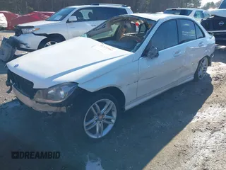 2014 Mercedes-Benz C 250 Sport with VIN WDDGF4HB8EA942184, listed as a IAAI auction lot 41322583 with Not Provided miles and . Bid and sale history available at carsss.com. Image 2.