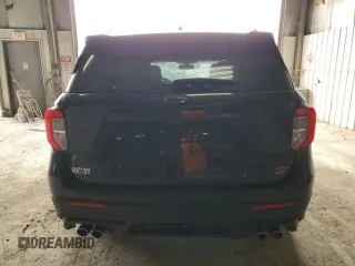 2020 Ford Explorer ST with VIN 1FM5K8GCXLGA41094, listed as a Copart auction lot 46033285 with 47,039 mi miles and Salvage Title. Bid and sale history available at DreamBid. Image 6.