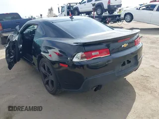 2014 Chevrolet Camaro LS with VIN 2G1FA1E37E9305730, listed as a IAAI auction lot 42028726 with 128,564 mi miles. Bid and sale history available at carsss.com. Image 3.