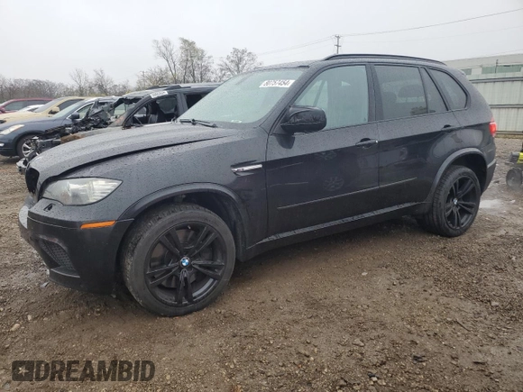 2012 BMW X5 M with VIN 5YMGY0C53CLK27448, listed as a Copart auction lot 80757454 with 146,435 mi miles and Salvage Title. Bid and sale history available at carsss.com. Image 1.
