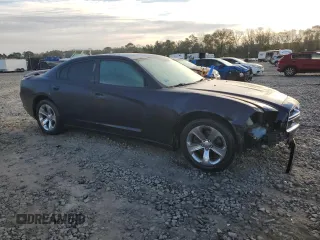2012 Dodge Charger SE with VIN 2C3CDXBG0CH226886, listed as a Copart auction lot 50301025 with 186,525 mi miles and Salvage Title. Bid and sale history available at DreamBid. Image 4.