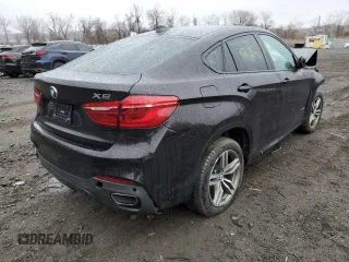 2017 BMW X6 xDrive35i with VIN 5UXKU2C31H0U29480, listed as a Copart auction lot 43853993 with 45,466 mi miles. Bid and sale history available at carsss.com. Image 3.