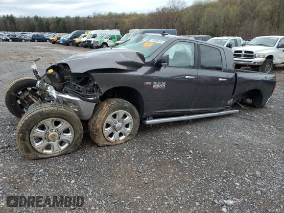 2015 Ram 2500 Big Horn with VIN 3C6UR5MJ3FG552997, listed as a Copart auction lot 51508525 with Not provided miles and Salvage title. Bid and sale history available at DreamBid. Image 1.