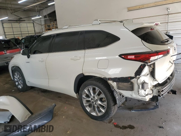 2021 Toyota Highlander Hybrid Limited с VIN 5TDXBRCHXMS025702, выставлен на аукционе Copart как лот 53231575 с пробегом 117 232 миль миль и Списание • Salvage title. История ставок и продаж доступна на DreamBid. Изображение 2.