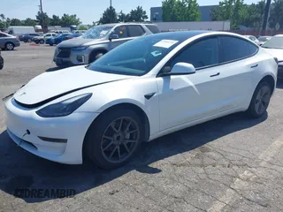 2023 Tesla Model 3 with VIN 5YJ3E1EA0PF621448, listed as a IAAI auction lot 42500155 with 26,589 mi miles and . Bid and sale history available at DreamBid. Image 19.