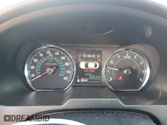 2014 Jaguar XF SC with VIN SAJWA0EX6E8U22068, listed as a Copart auction lot 48970025 with 51,218 mi miles and Clean Title. Bid and sale history available at DreamBid. Image 9.