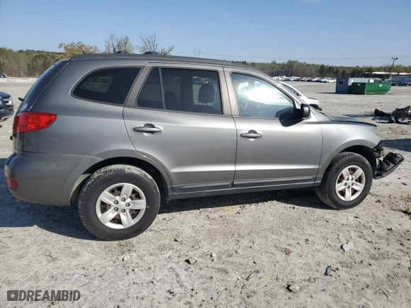 2009 Hyundai Santa Fe GLS with VIN 5NMSG13D09H309165, listed as a Copart auction lot 51279825 with 82,680 mi miles and Salvage Title. Bid and sale history available at carsss.com. Image 3.