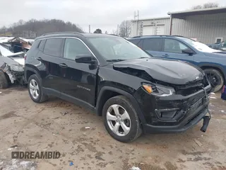 2018 Jeep Compass Latitude z VIN 3C4NJDBB5JT372222, wystawiony jako IAAI lot #40945363 z przebiegiem 65 465 mil mil oraz . Historia ofert i sprzedaży dostępna na DreamBid. Obrazek 1.