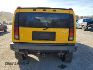 2003 Hummer H2 with VIN 5GRGN23U13H141352, listed as a Copart auction lot 77896844 with 147,723 mi miles and Clean Title. Bid and sale history available at carsss.com. Image 6.