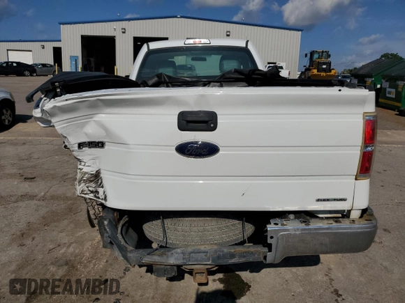 2014 Ford F-150 XL with VIN 1FTNF1EF7EKE31924, listed as a Copart auction lot 63032584 with 223,517 mi miles and Salvage Title. Bid and sale history available at carsss.com. Image 6.