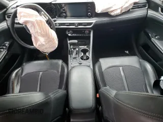 2021 Kia K5 GT-Line with VIN 5XXG64J28MG068197, listed as a Copart auction lot 46208885 with 160,989 mi miles and Salvage Title. Bid and sale history available at carsss.com. Image 8.
