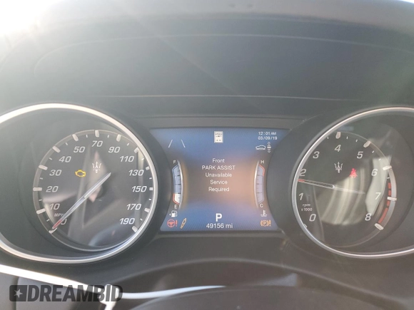 2018 Maserati Levante S z VIN ZN661YUL4JX284380, wystawiony jako Copart lot #42221935 z przebiegiem 49 156 mil mil oraz Nie do naprawy • Non repairable. Historia ofert i sprzedaży dostępna na DreamBid. Obrazek 9.