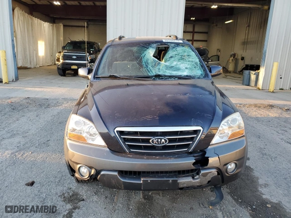 2008 Kia Sorento EX with VIN KNDJC736685835927, listed as a Copart auction lot 80550214 with 89,662 mi miles and Salvage Title. Bid and sale history available at carsss.com. Image 5.