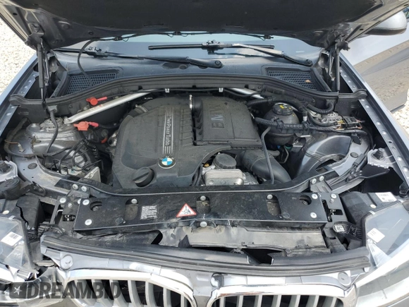 2016 BMW X3 xDrive35i z VIN 5UXWX7C57G0R18374, wystawiony jako Copart lot #54073525 z przebiegiem 138 399 mil mil oraz Szkoda całkowita • Salvage title. Historia ofert i sprzedaży dostępna na DreamBid. Obrazek 12.