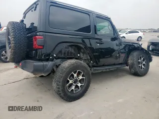 2020 Jeep Wrangler Rubicon with VIN 1C4HJXCG3LW212460, listed as a Copart auction lot 57546715 with 33,085 mi miles and Salvage title. Bid and sale history available at DreamBid. Image 3.