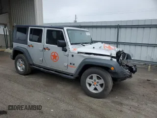 2008 Jeep Wrangler Unlimited X with VIN 1J4GA39188L653530, listed as a Copart auction lot 52585055 with 177,824 mi miles and Salvage Title. Bid and sale history available at carsss.com. Image 4.