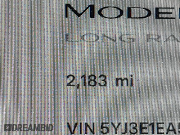 2024 Tesla Model 3 z VIN 5YJ3E1EA5RF870377, wystawiony jako IAAI lot #41933727 z przebiegiem 2 183 mil mil oraz . Historia ofert i sprzedaży dostępna na DreamBid. Obrazek 7.
