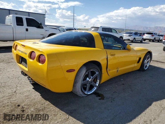 2004 Chevrolet Corvette with VIN 1G1YY22G345124833, listed as a Copart auction lot 70002304 with 78,083 mi miles and Salvage Title. Bid and sale history available at carsss.com. Image 3.