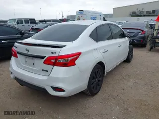 2018 Nissan Sentra SV with VIN 3N1AB7AP8JY237056, listed as a IAAI auction lot 41607901 with 92,812 mi miles. Bid and sale history available at carsss.com. Image 4.