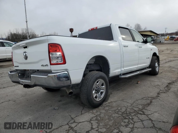 2022 Ram 2500 Big Horn with VIN 3C6UR5DL1NG321466, listed as a Copart auction lot 82975784 with 0 mi miles and Salvage Title. Bid and sale history available at carsss.com. Image 3.