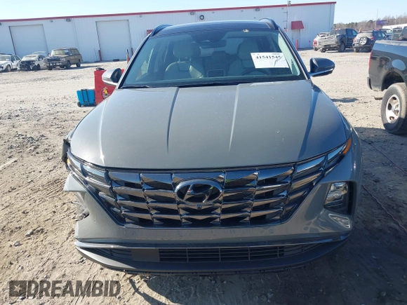 2024 Hyundai Tucson Limited with VIN 5NMJE3DE7RH366483, listed as a IAAI auction lot 41541545 with 4,380 mi miles and . Bid and sale history available at DreamBid. Image 12.