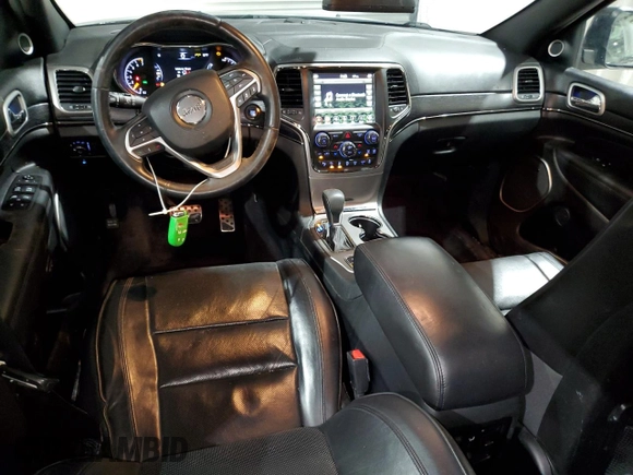 2018 Jeep Grand Cherokee Overland with VIN 1C4RJFCG1JC287784, listed as a Copart auction lot 50391255 with 105,981 mi miles and Salvage title. Bid and sale history available at DreamBid. Image 8.